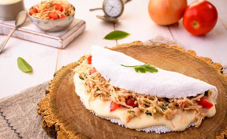 9 receitas de tapioca fit deliciosas para saborear em todas as refeições