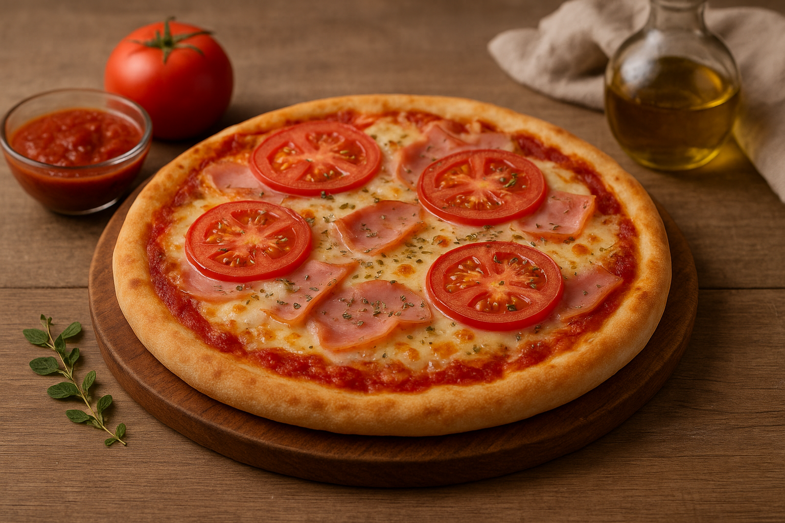 🍕 Receita de Pizza Caseira