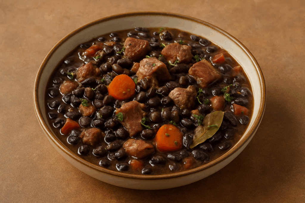 Feijoada leve e saudável
