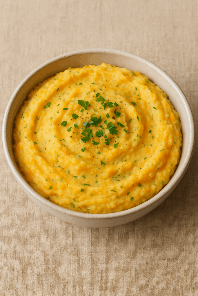 🥔 Receita Caseira: Purê Cremoso de Batata com Cenoura e Ervas