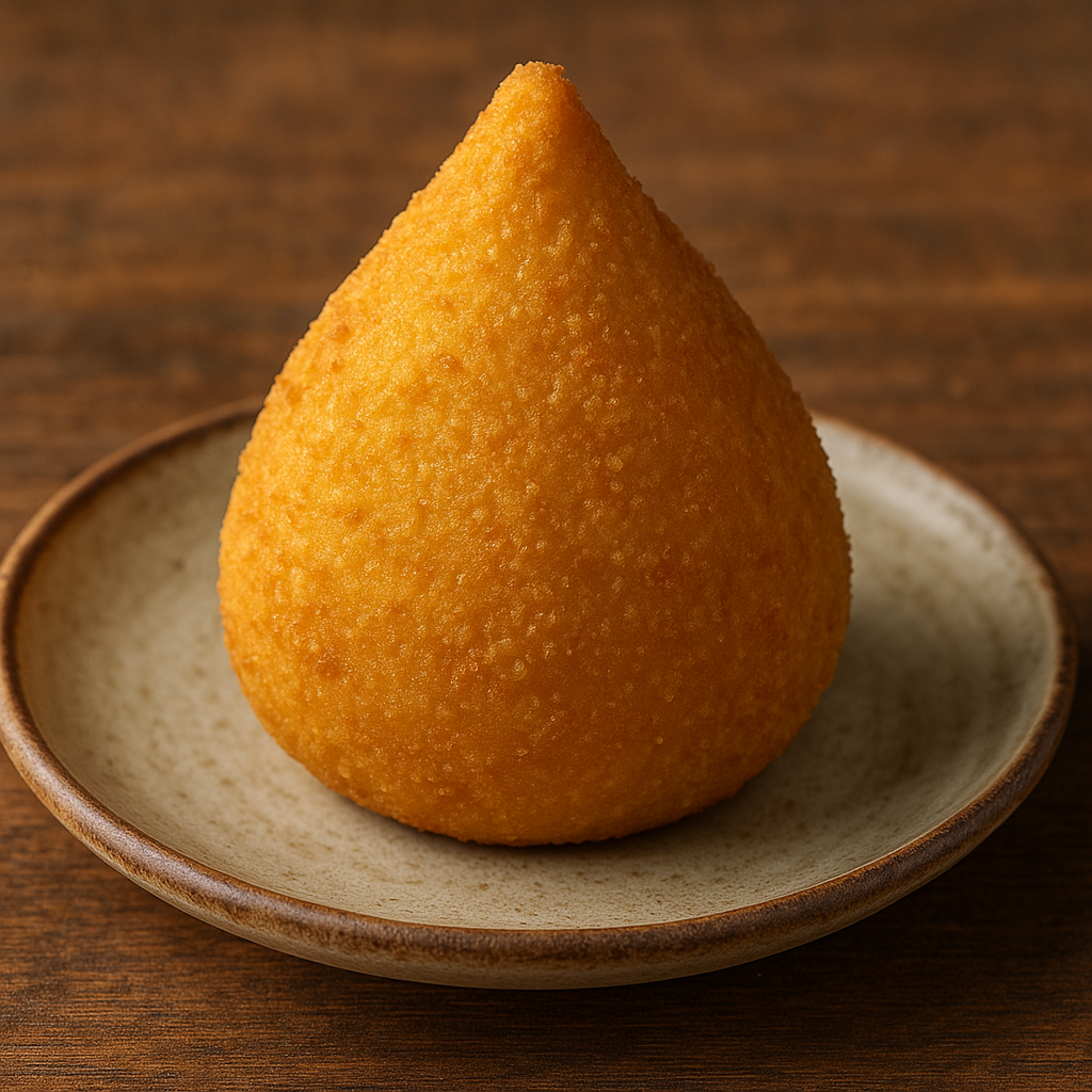 Coxinha de Frango Cremosa com Massa de Mandioquinha