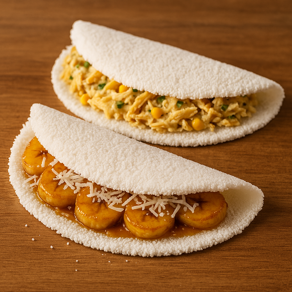 Tapioca Versátil — Salgada e Doce